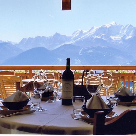 La Joubarbe Au Balcon Du Mont-Blanc Villa Sallanches Esterno foto