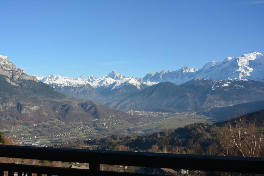La Joubarbe Au Balcon Du Mont-Blanc Villa Sallanches Esterno foto
