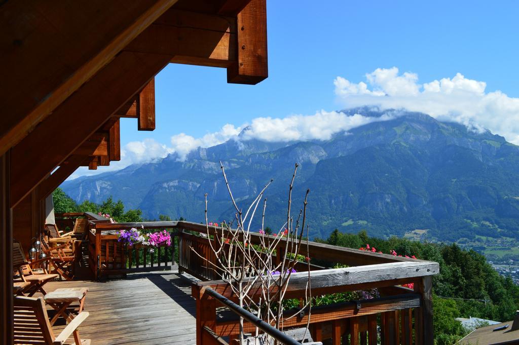 La Joubarbe Au Balcon Du Mont-Blanc Villa Sallanches Esterno foto