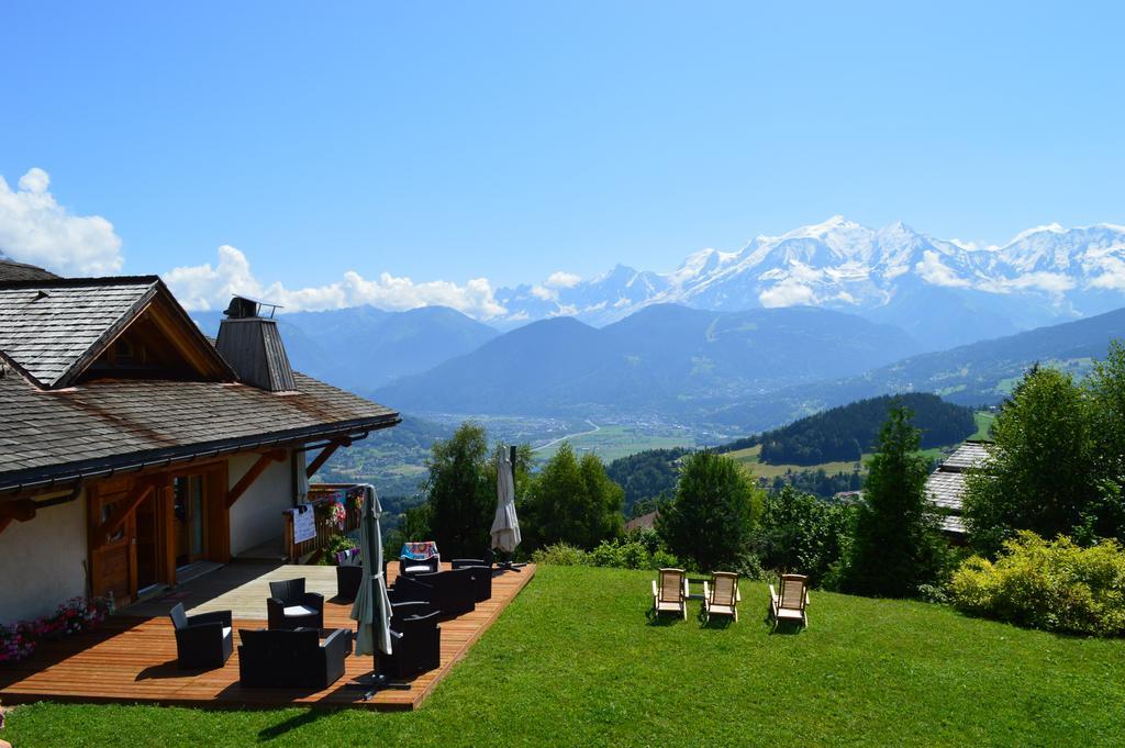 La Joubarbe Au Balcon Du Mont-Blanc Villa Sallanches Esterno foto