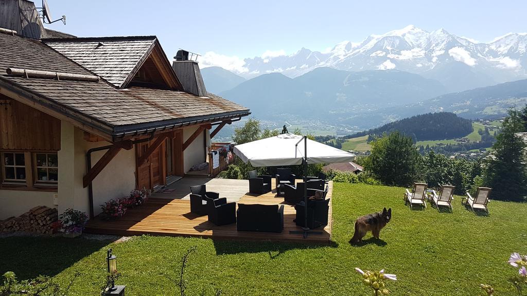 La Joubarbe Au Balcon Du Mont-Blanc Villa Sallanches Esterno foto