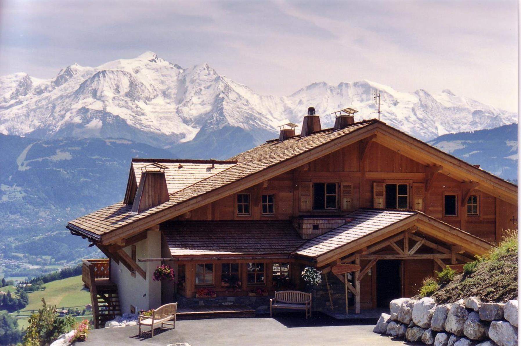 La Joubarbe Au Balcon Du Mont-Blanc Villa Sallanches Esterno foto