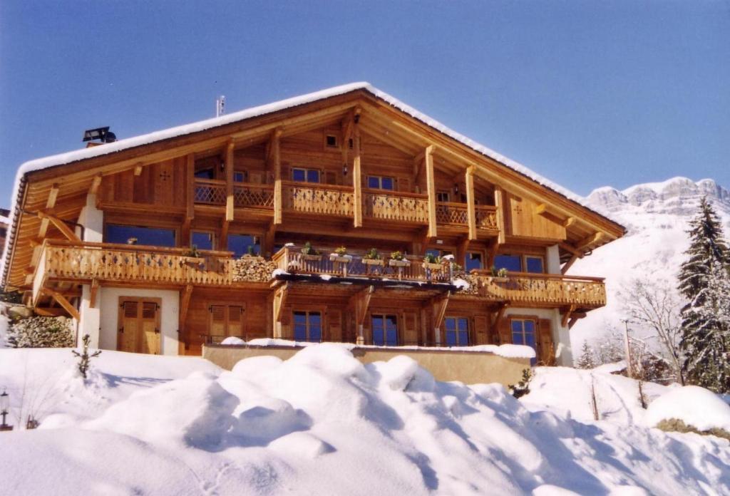 La Joubarbe Au Balcon Du Mont-Blanc Villa Sallanches Esterno foto
