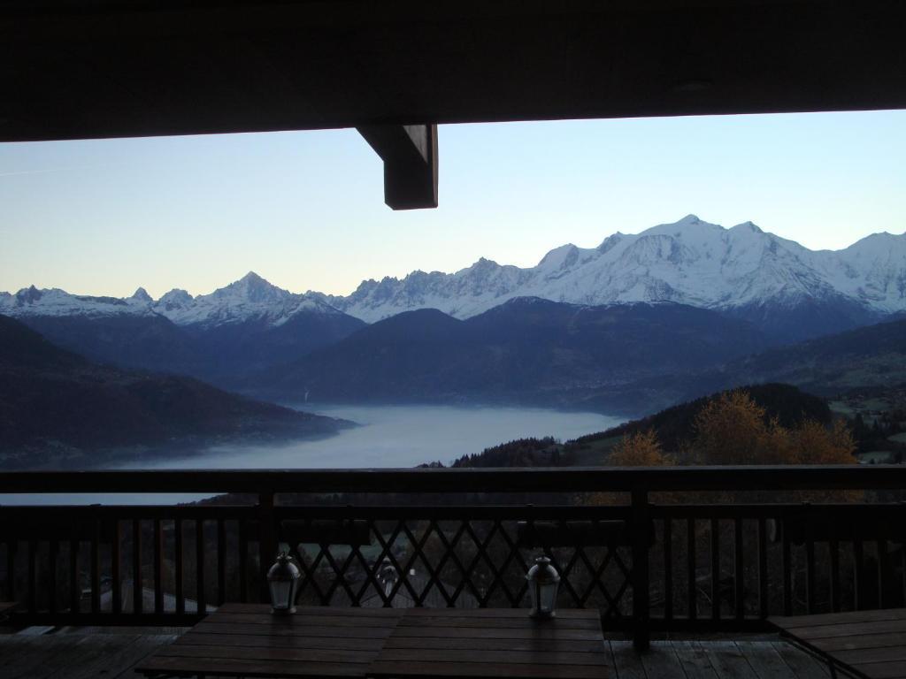 La Joubarbe Au Balcon Du Mont-Blanc Villa Sallanches Esterno foto