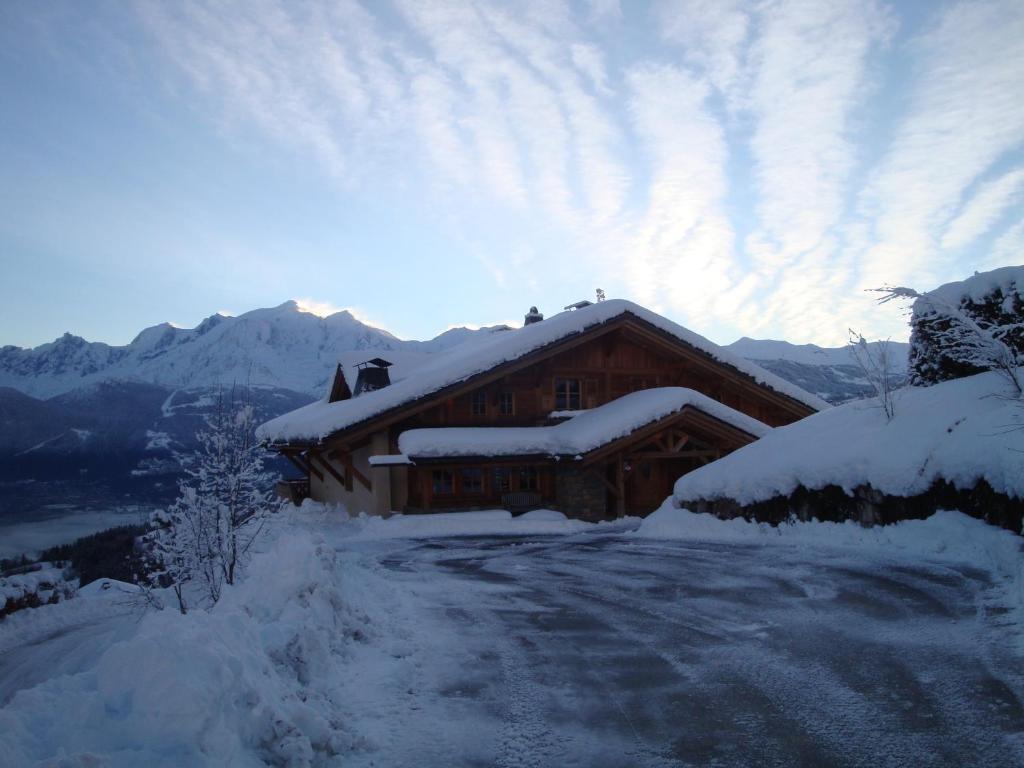 La Joubarbe Au Balcon Du Mont-Blanc Villa Sallanches Esterno foto