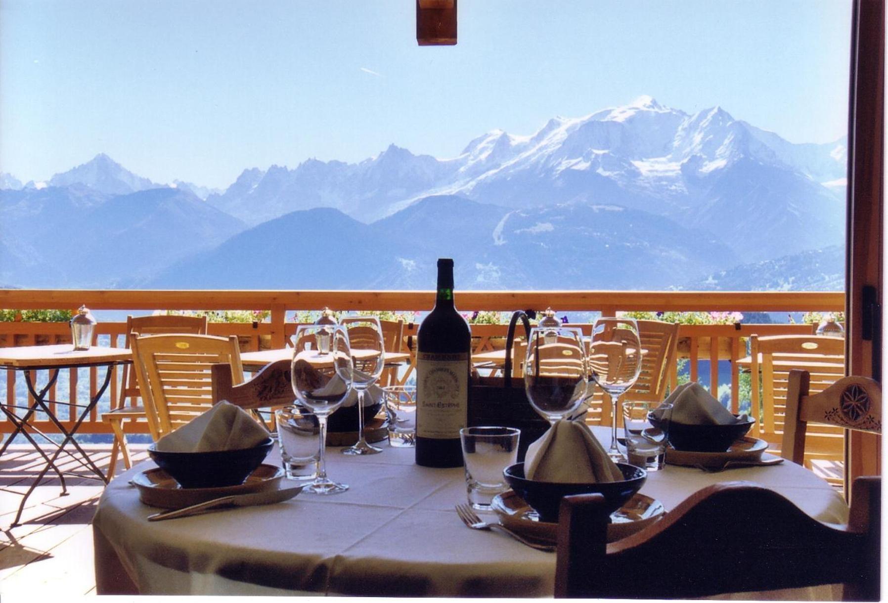 La Joubarbe Au Balcon Du Mont-Blanc Villa Sallanches Esterno foto