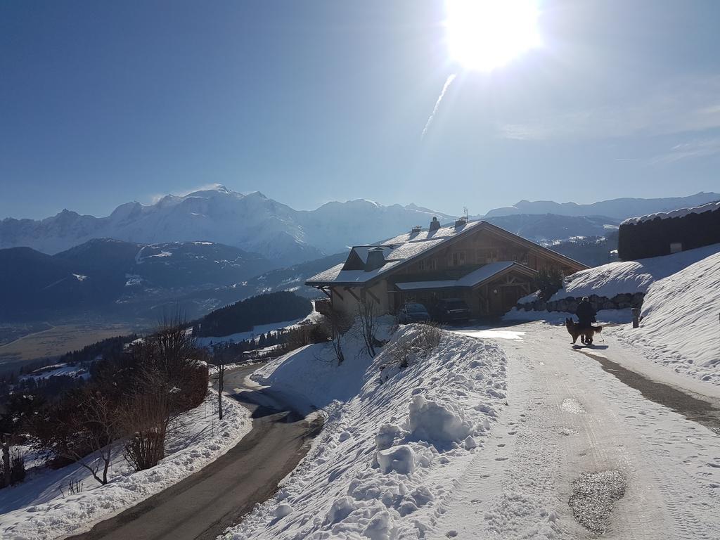 La Joubarbe Au Balcon Du Mont-Blanc Villa Sallanches Esterno foto