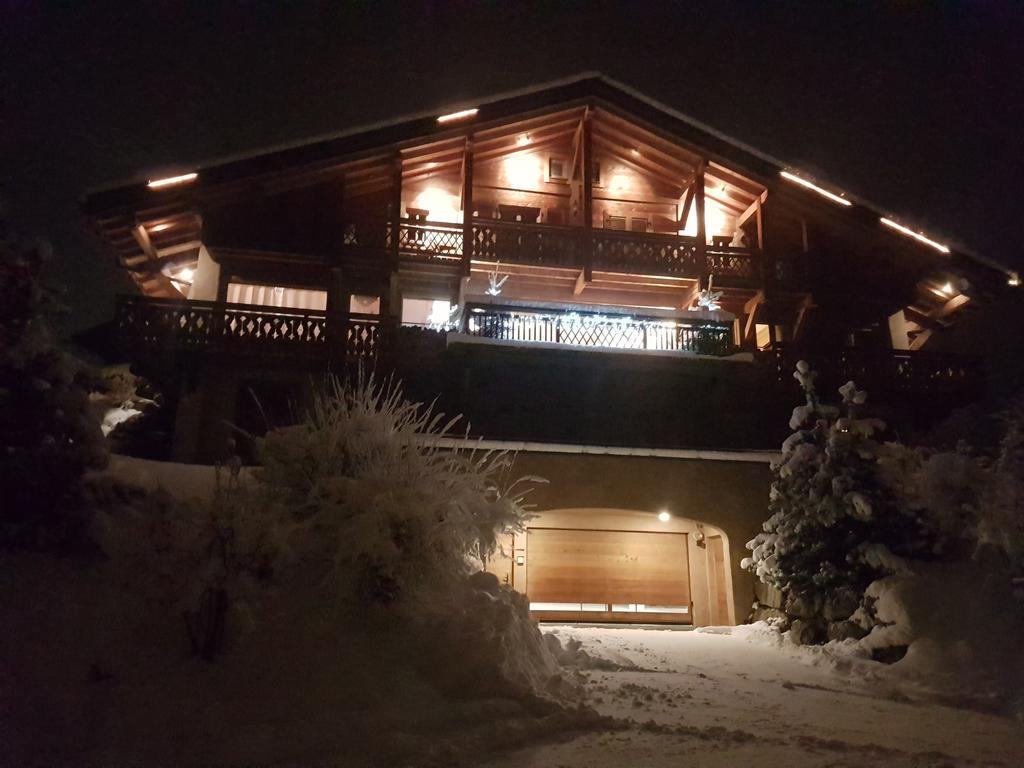 La Joubarbe Au Balcon Du Mont-Blanc Villa Sallanches Esterno foto